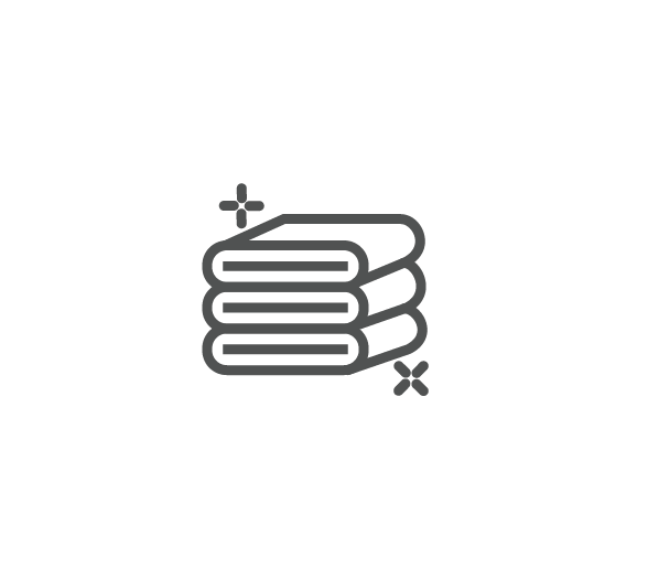 Logo service pressing - Conciergerie solidaire de l'Oise